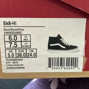 Special edition Home Depot logo Vans